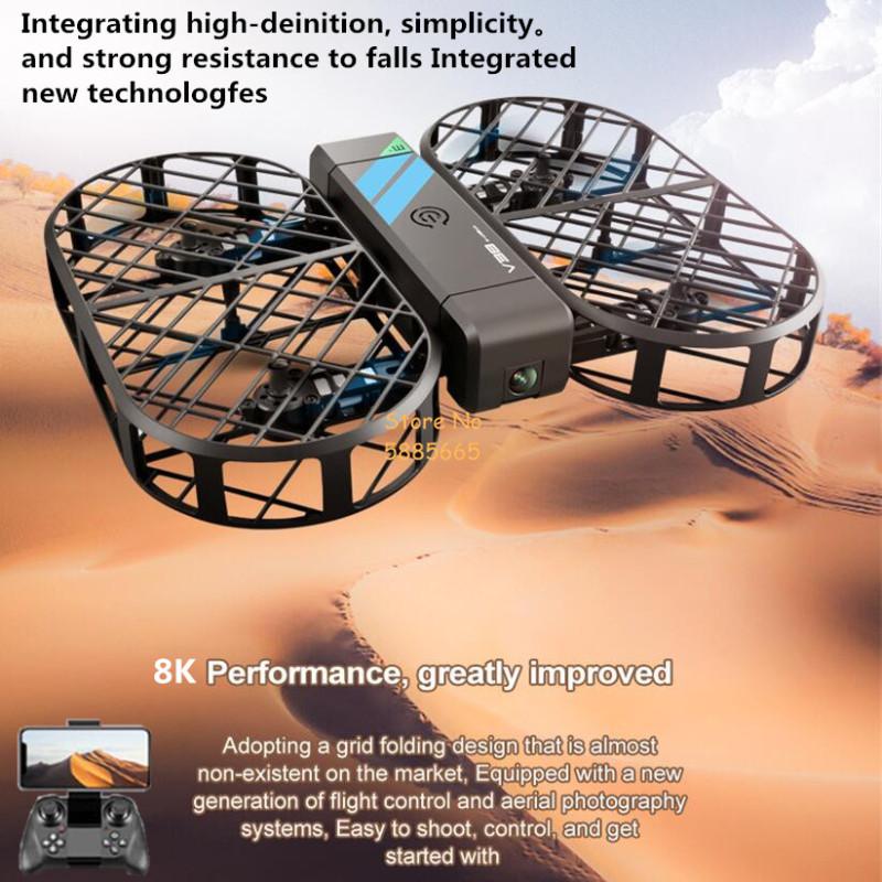 Drone Camera Lens - 8K HD Camera 360° Protection Optical