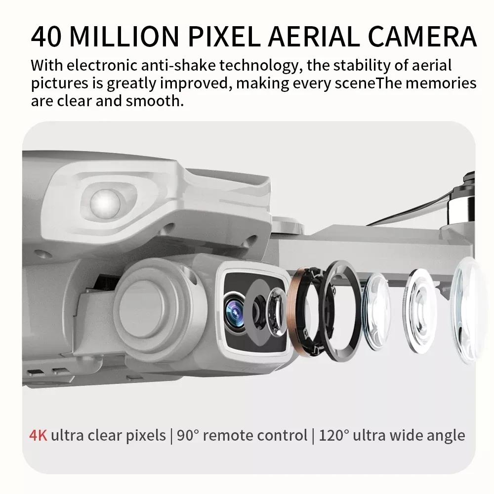 Drone L900 Pro 4K Professional - Drone Camera Lens 评论和价格