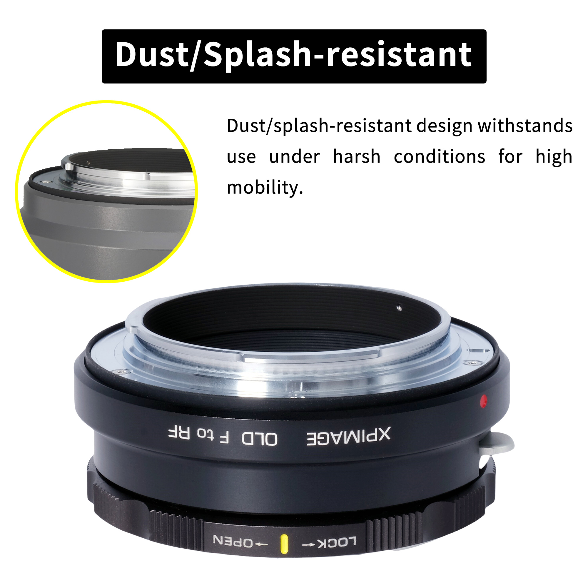 XPIMAGE Lens Mount Adapter Rin - Canon Camera Eos R8 评论和价格