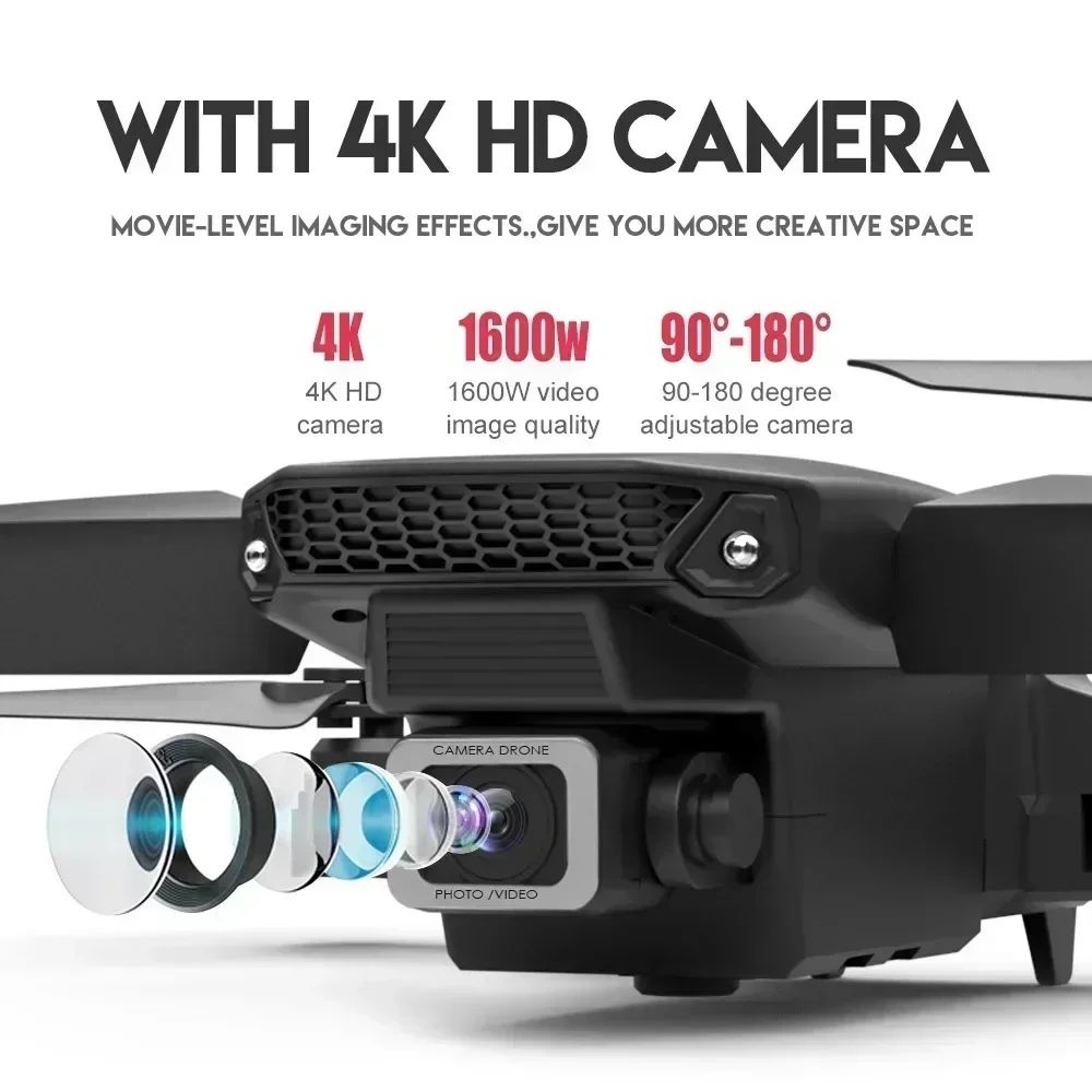 E88 Pro WIFI FPV Drone Wide An - Drone Camera Lens 评论和价格