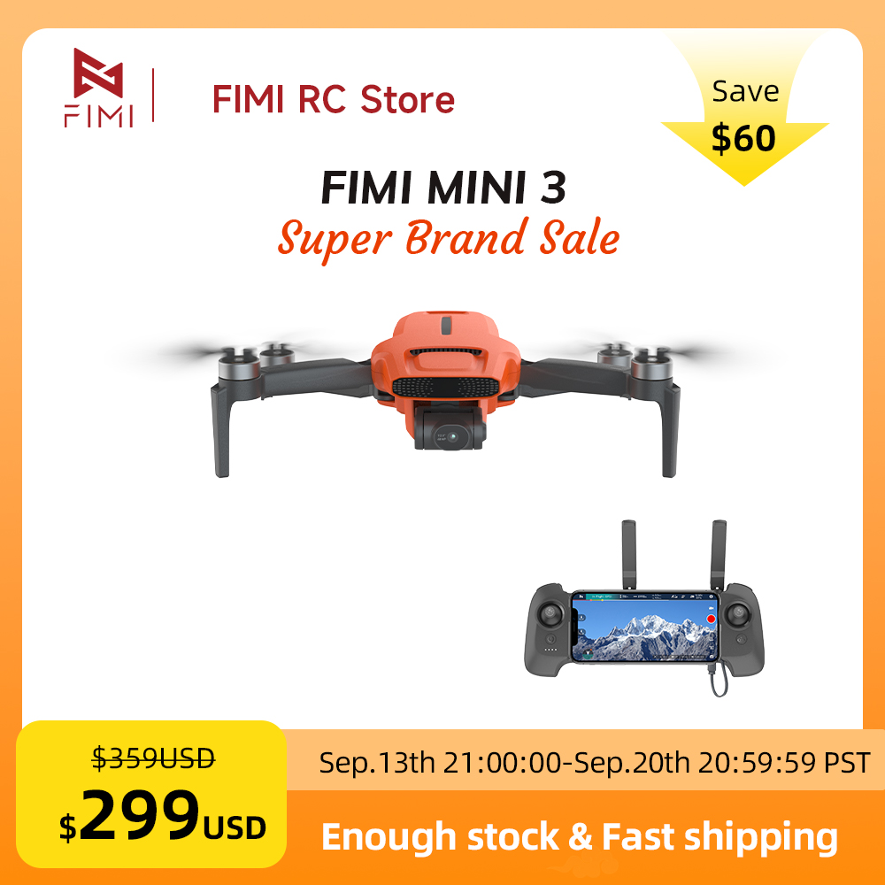 FIMI MINI 3 Camere Drone 4K 60 - Drone Camera Lens 评论和价格